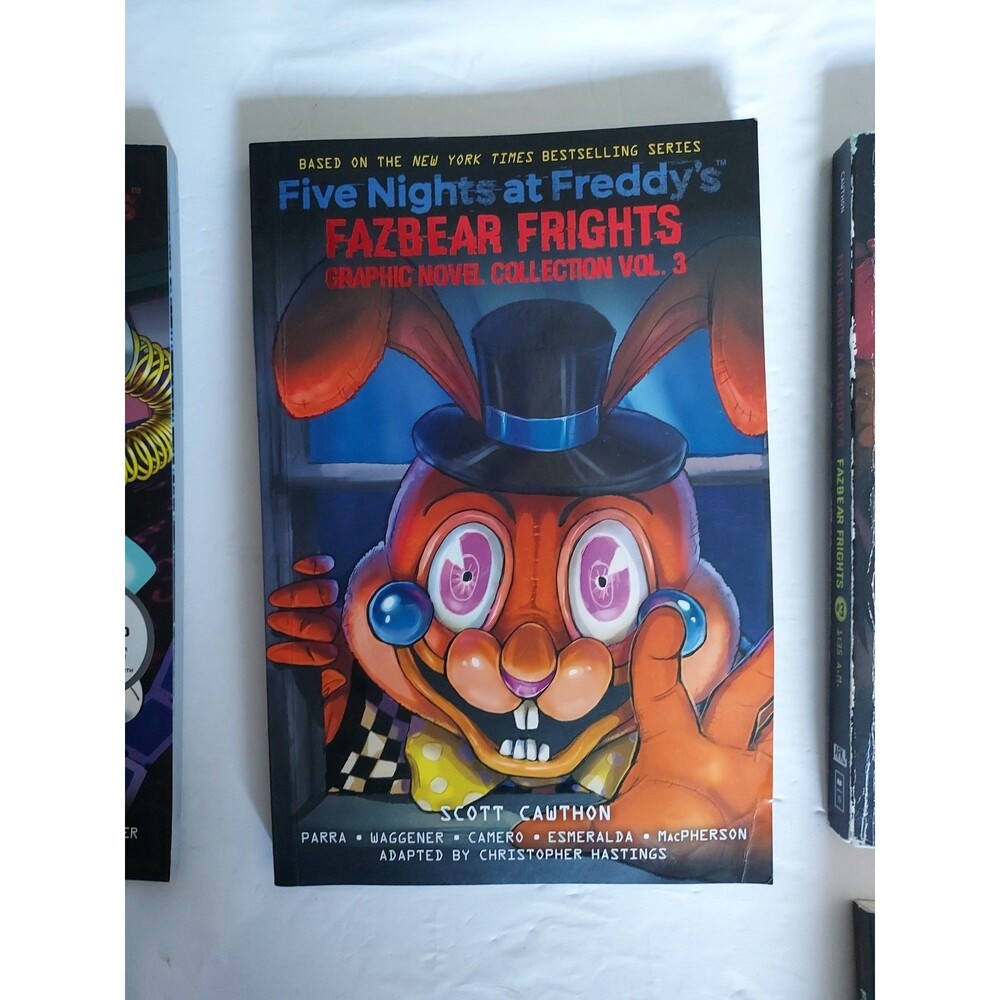 Five Nights At Freddy's Graphic Novel Paperback Books Lot of 10 by Scott Cawthon - Picture 3 of 11